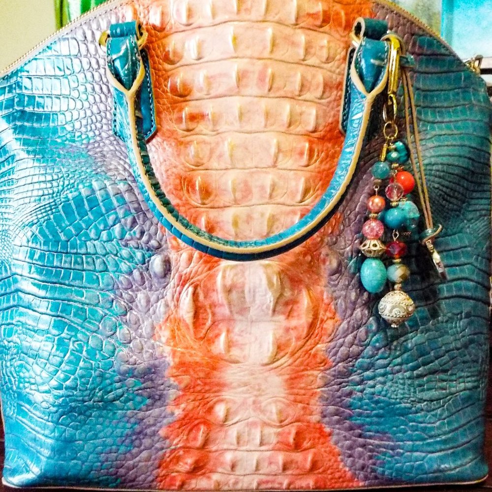 BRAHMIN MELBOURNE LARGE DUXBURY IN SUNDEW OMBRE - SOLD OUT - LIKE NEW!!